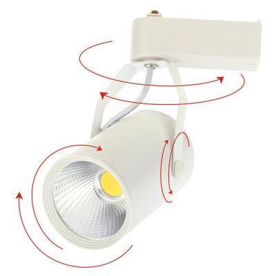 đèn rọi ray 7w với chíp LED COB với thương hiệu GLED với nhiều ưu điểm dới đây. Đèn led rọi ray GLED 7w