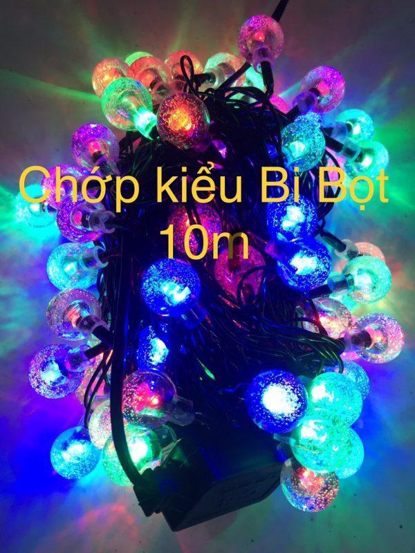 Đèn LED chớp trang trí noel Bi Kiểu có bọt giá ưu đãi