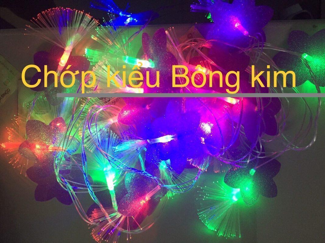 đèn LED chớp trang trí noen kiểu bông kim