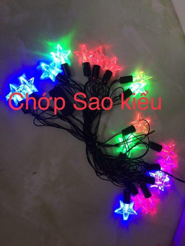 đèn LED chớp trang trí noel kiểu ngôi sao