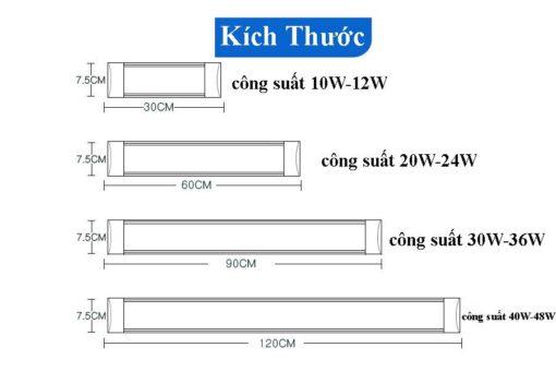 đèn Tuýp LED Bán Nguyệt 36W 0.9M GLED chất lượng