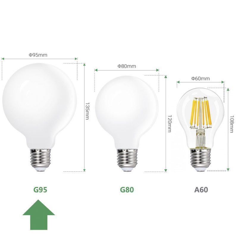 Đèn LED Edison G95 kiểu sợi đốt1