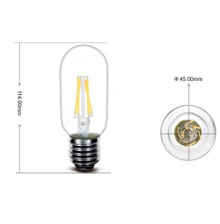 Đèn LED Edison T45 kiểu sợi đốt