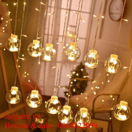 Đèn Rèm Trang Trí Thả 12 Banh Tròn: Bí Quyết Tạo Không Gian Lễ Hội Noel ...
